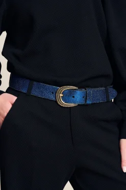 BELT Snake Bright Blue