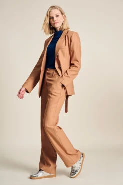 BLAZER Striped Sugar Brown