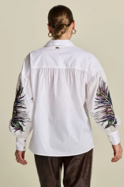BLOUSE Maxime Feather White