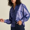 BLOUSE Violet Festive Blue