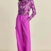 BROEK Wide Leg Cactus Pink