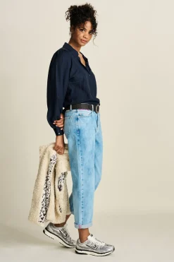 GILET Teddy Love Ecru