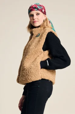 GILET Teddy Love Vintage Brown