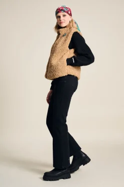 GILET Teddy Love Vintage Brown