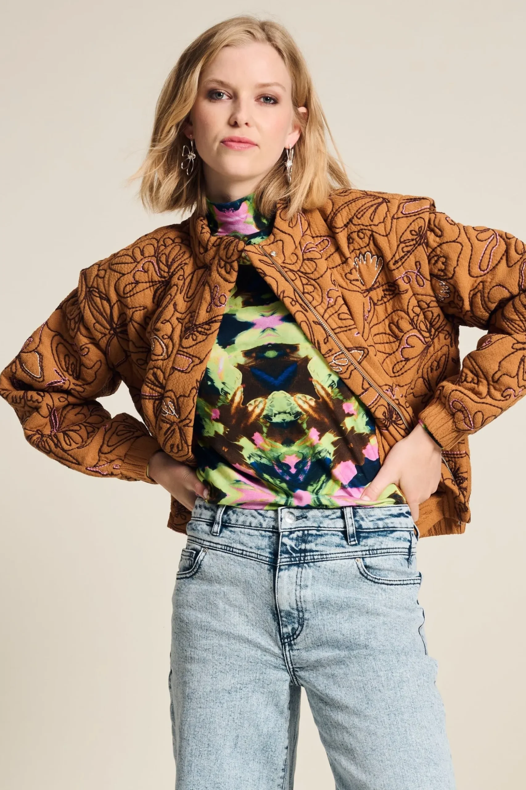 JACKET Butterfly Sugar Brown