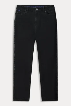 JEANS Tapered Washed Black