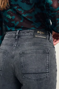 JEANS Wide Leg Grey Storm