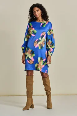 JURK Satin Butterfly Blue