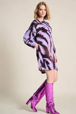 JURK Satin Feathers Brown