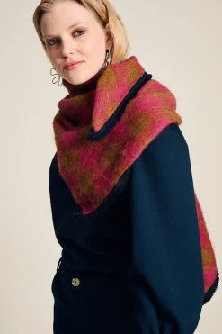 SJAAL Checks Pink Brown