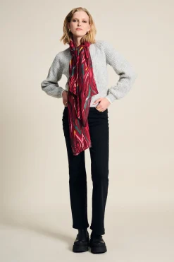 SJAAL Woody Burgundy Red